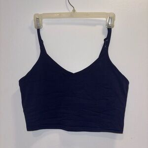 Athleta Classic Navy Blue Sports Bra